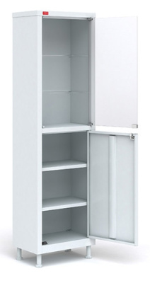 Шкаф медицинский металлический М1 175.60.40 C